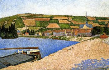 Reproductions of Paul Signac paintings, Hillside from Downstrea Reproductions of Paul Signac paintings, Hillside from Downstrea